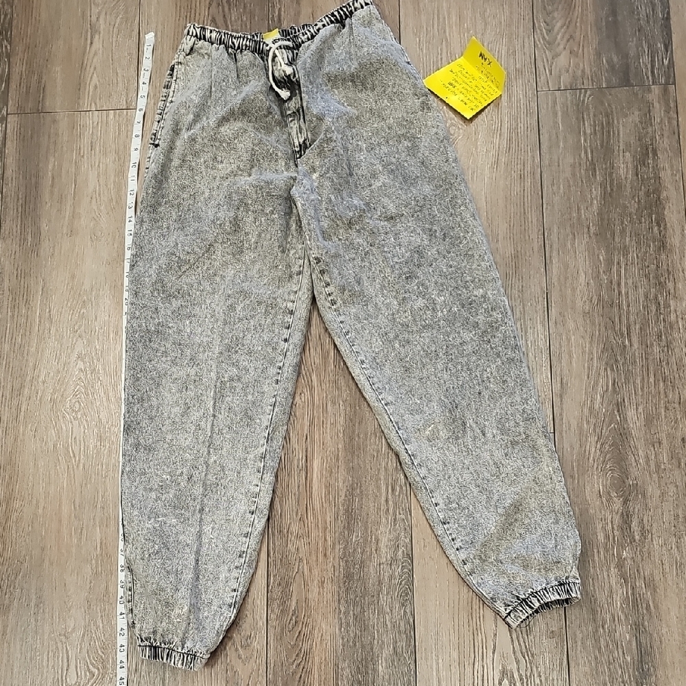 Gray, Jogger, Pants, Vintage, Baggy, Festival, Mens, Casual, Cozy, Relax, 80s